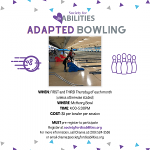 Adapted Bowling Flyer