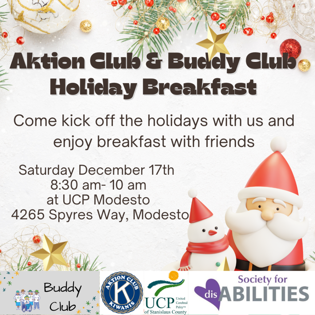 Aktion and Buddy Club December Meeting Info