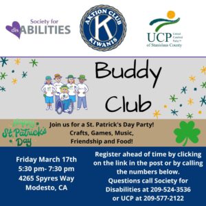 March Aktion and Buddy Club Flyer